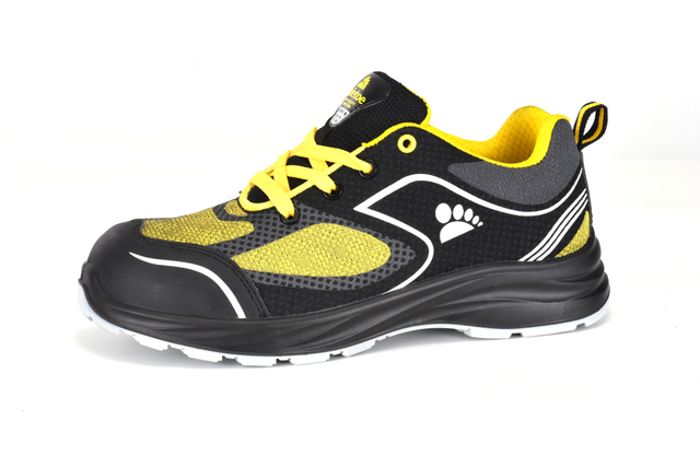 Conception velcro s1p en acier toe cap de sécurité entraîneurs l-7501 velcro
