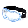 Lunettes de sécurité transparentes durables SG007 bleues