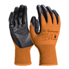 Gants de travail de sécurité enduits de nitrile N1552 Orange