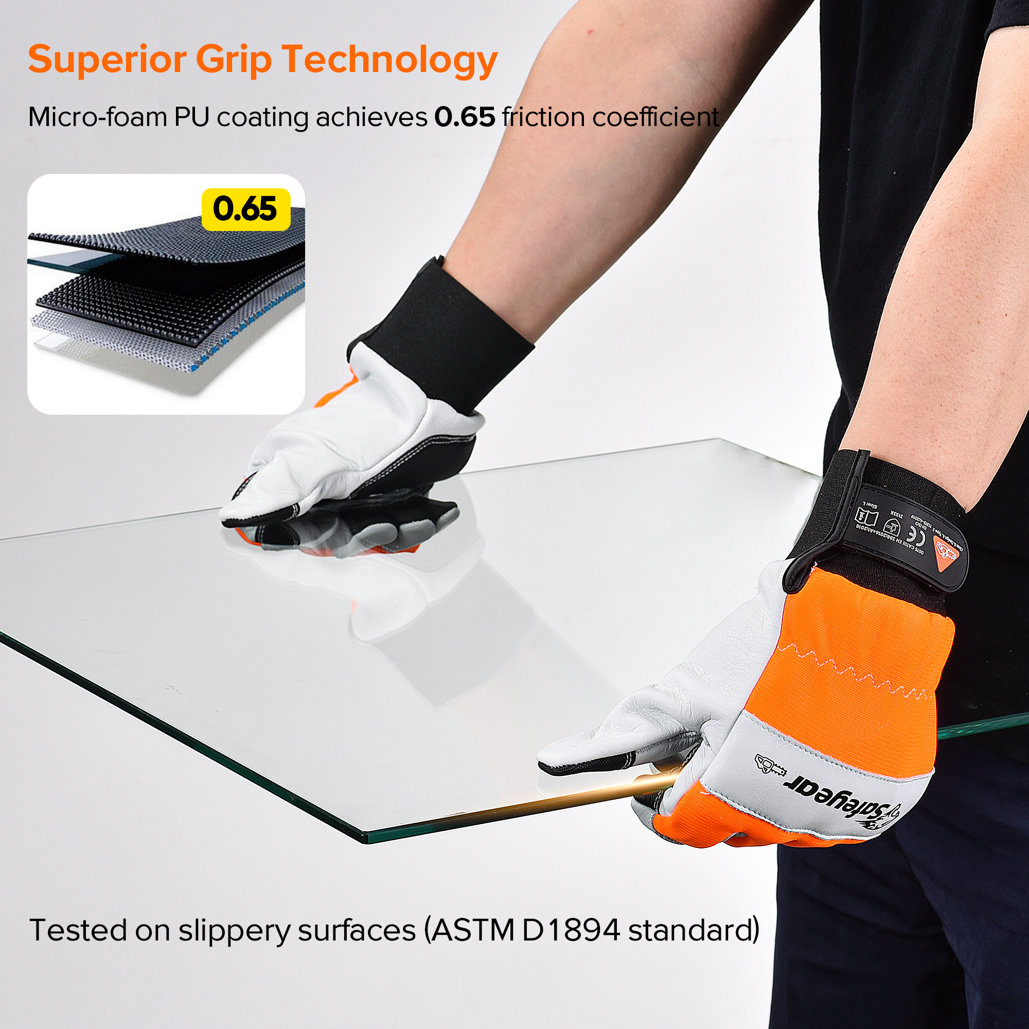 Gants de travail pour tronçonneuse 7825