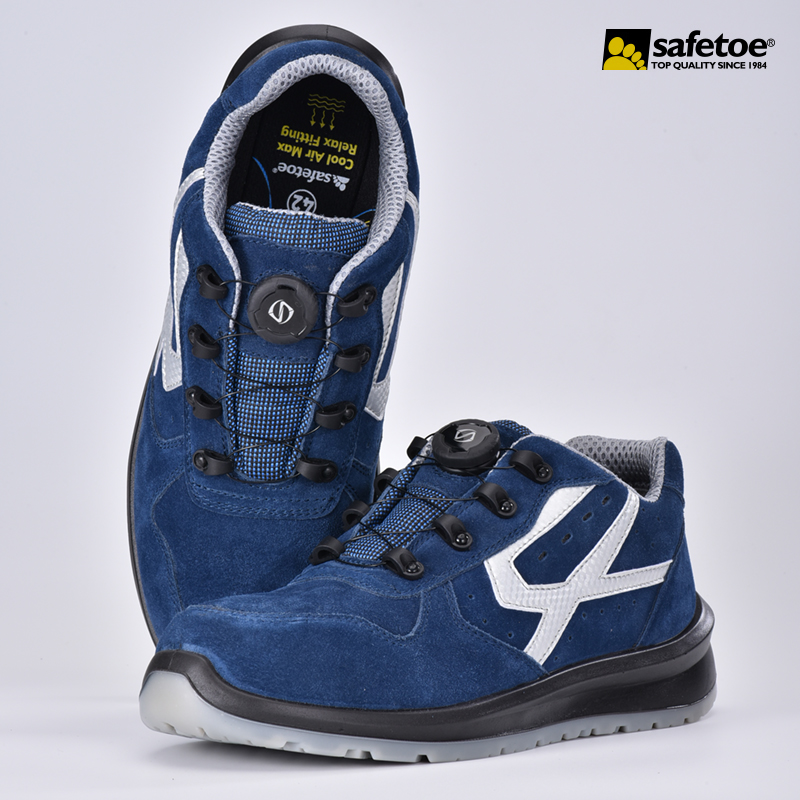Chaussures de sécurité sportives sans métal avec fermeture TLS L-7328