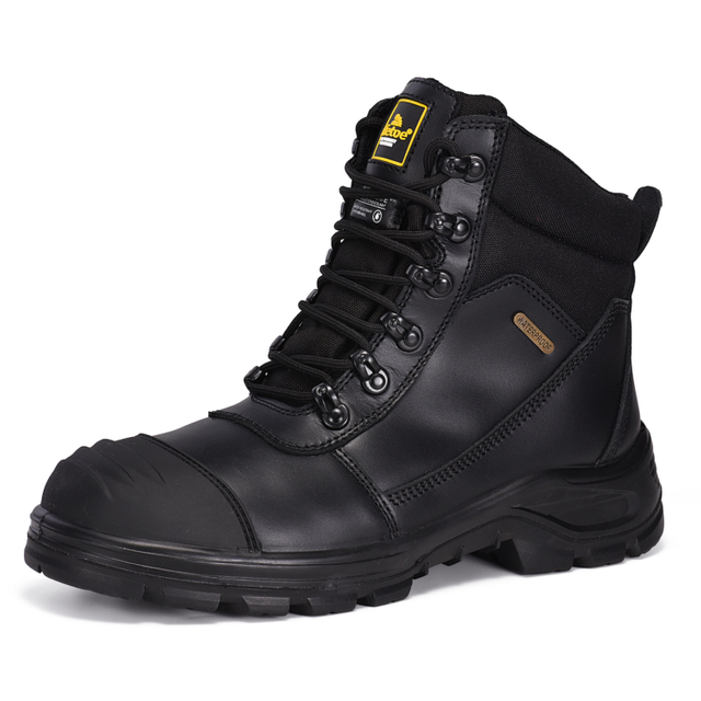 Bottes de travail robustes Toe composite Embranche étanche M-8577 Black