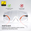 Lunettes de sécurité surdimensionnées OTG qui s'adaptent aux lunettes de vue | ANSI Z87.1 et EN166