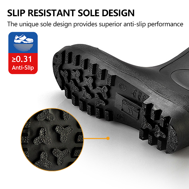 Bottes de sécurité pluviale S5 W-6037 Black