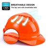 Casque de travail anti-smashing w-002 orange