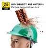 Casque de sécurité de la construction W-001 vert
