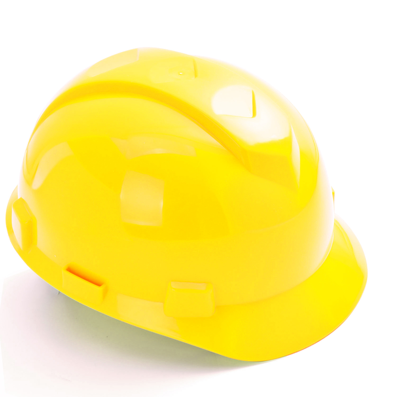 Casques de sécurité jaune ABS W-003