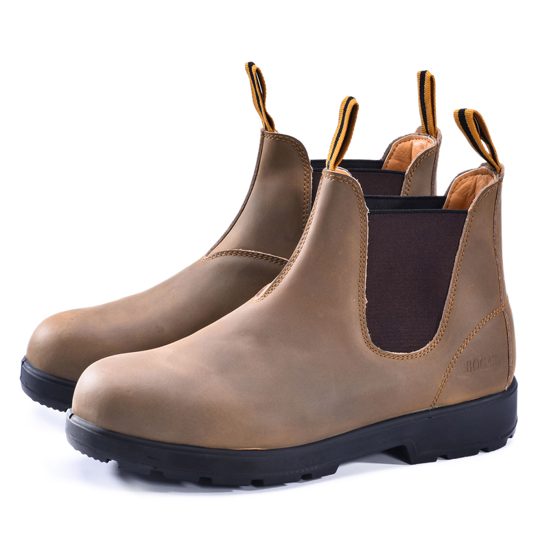 Bottes de travail de sécurité à enfiler M-8316