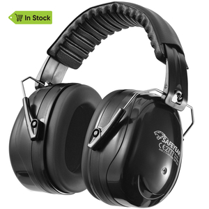 Muffs d'oreille protectrice de l'abs prêt ABS EM-5002 Black