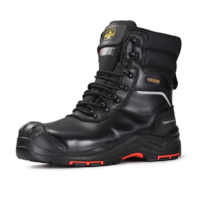 Bottes de travail résistant à l'huile Bottes de travail de membrane résistante à l'eau pour les travailleurs des hommes H-9552