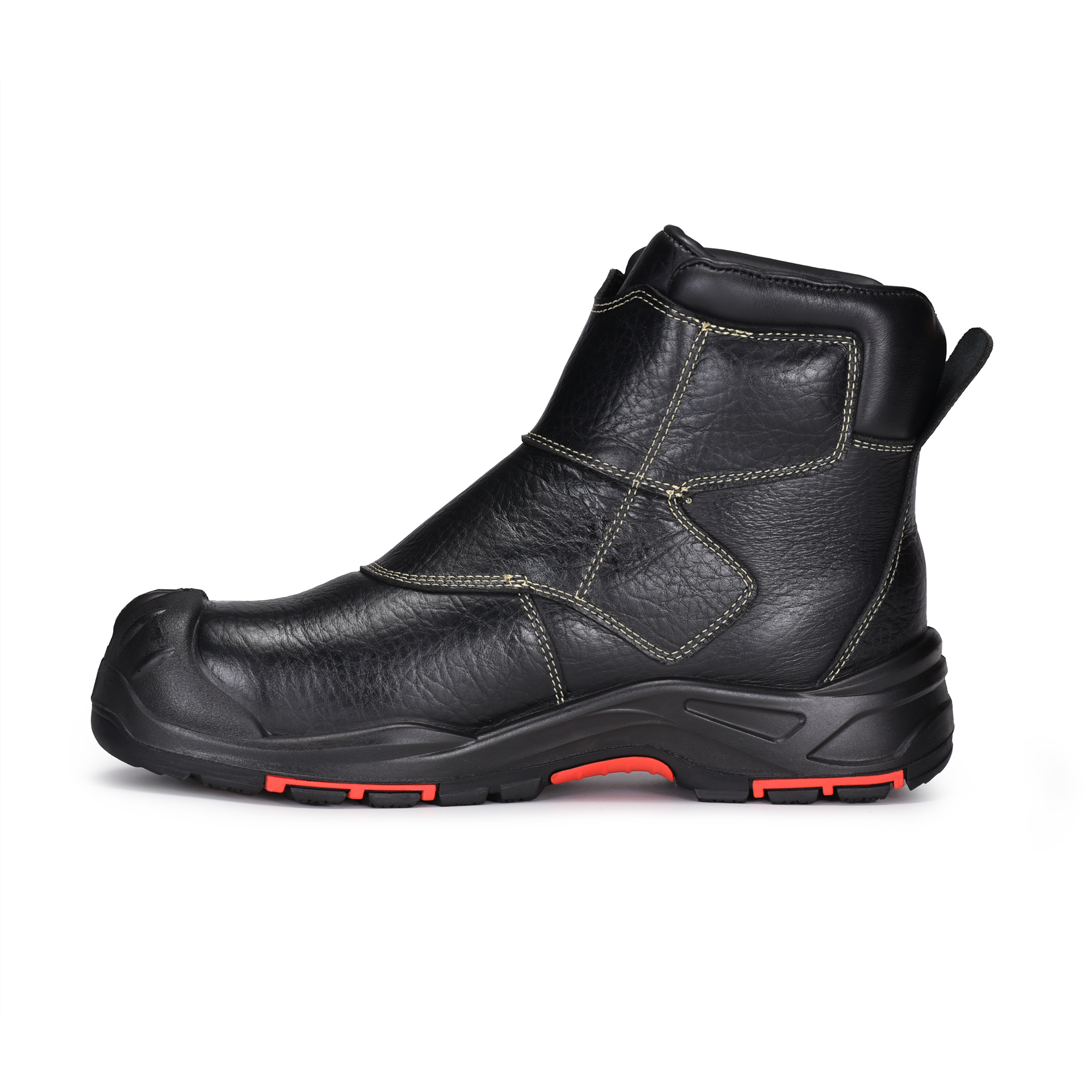 Bottes de sécurité de soudage Bottes de soudage de travail de sécurité pour les travailleurs du soudeur M-8387WD