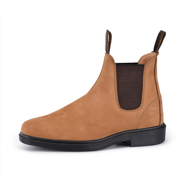 S3 Slip on Lameless Chelsea Boots Work Israel & Australia M-8316 Beige