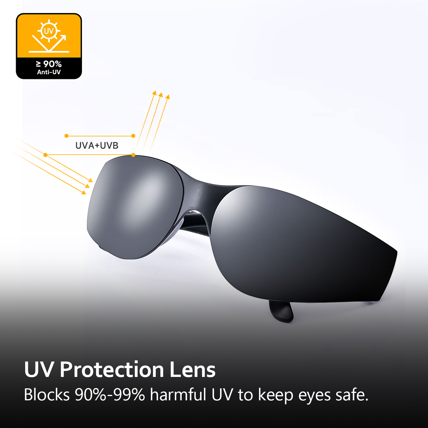 Lunettes de soleil de sécurité protectrice SG001 Black