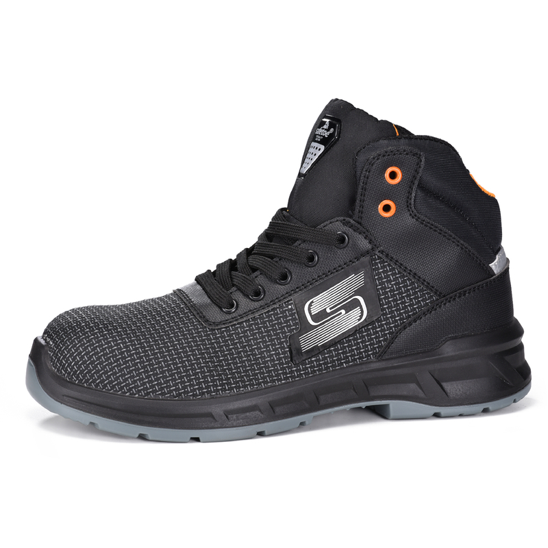 Bottes de travail à embout composite PU-Tek coupe haute pour hommes et femmes M-8571