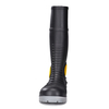 Bottes de pluie imperméables de sécurité en PVC avec embout en acier et plaque d'acier W-6055