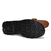 Buliders Boots de sécurité avec des chaussures de sécurité brune approuvées en acier-9430 marron
