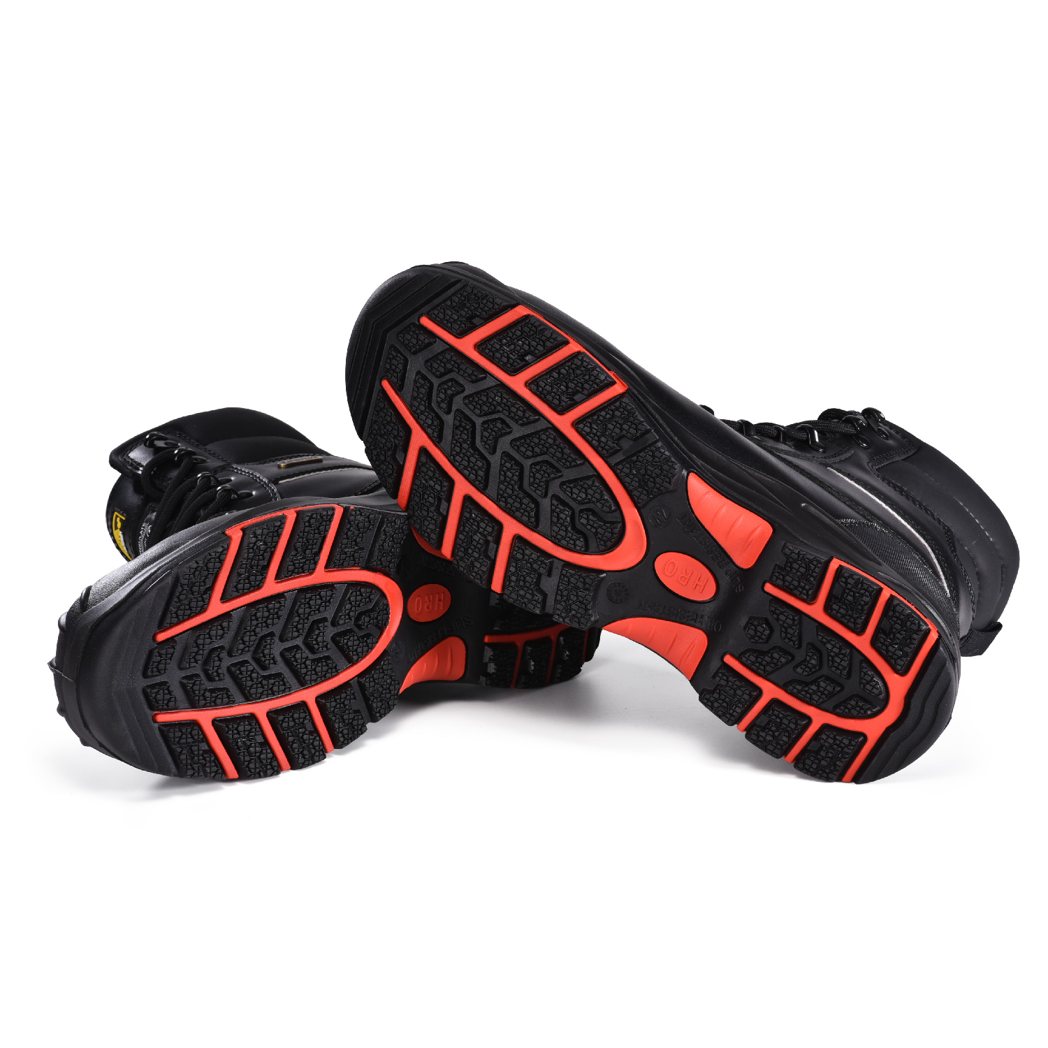 Bottes de sécurité industrielles standard S3 Bottes de sécurité résistantes à l'huile H-9552 Black