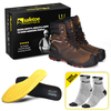 Bottes de sécurité chaudes pour hommes, bottes de travail résistantes à l'huile et imperméables H-9552