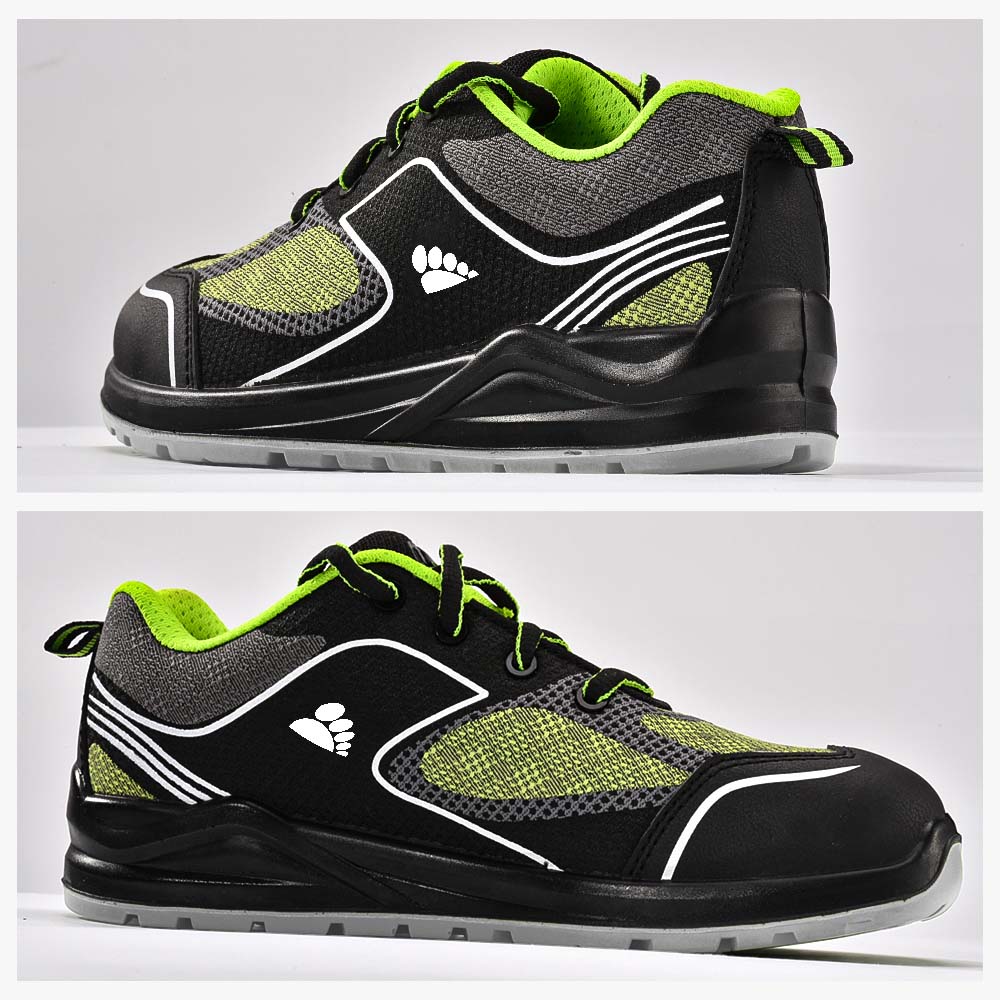 Baskets de sécurité Sports Design L-7501 Vert (Vitesse)