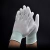 Gants de travail de sécurité enduits de PU PN8003 Blanc