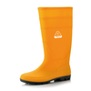 Bottes de pluie professionnelles – Bottes de pluie imperméables en PVC pour usage extérieur et nettoyage Jaune