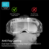 Lunettes de sécurité antibuée OTG avec sangle réglable | ANSI Z87.1 et EN166