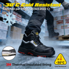 Safetoe Bottes de sécurité isolées pour entrepôt frigorifique M-8027PR ColdGuarder