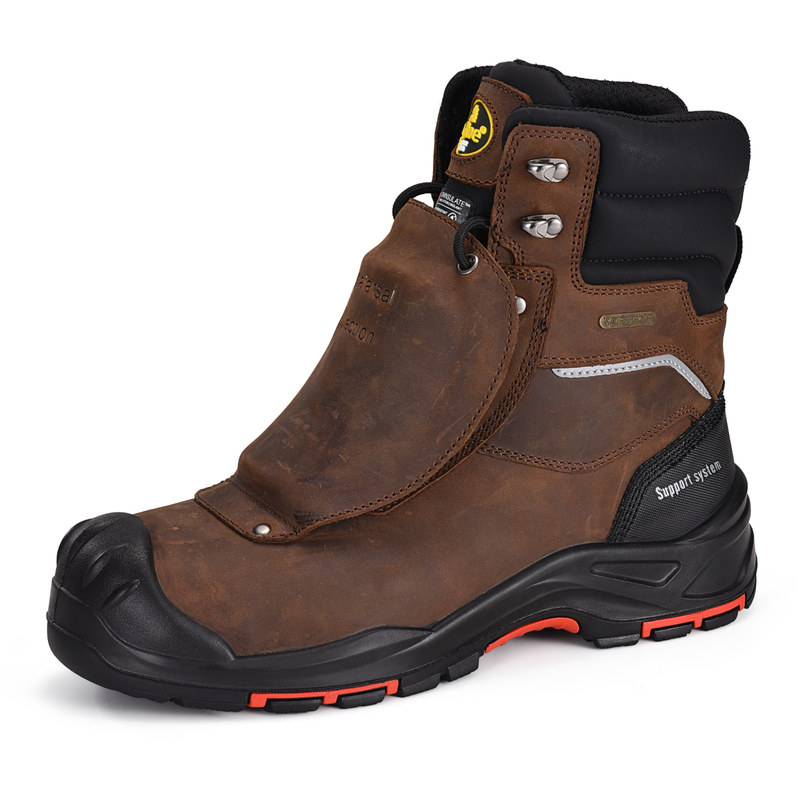 Bottes de travail résistantes à l'huile Bottes de travail H-9552 Métatarsien 