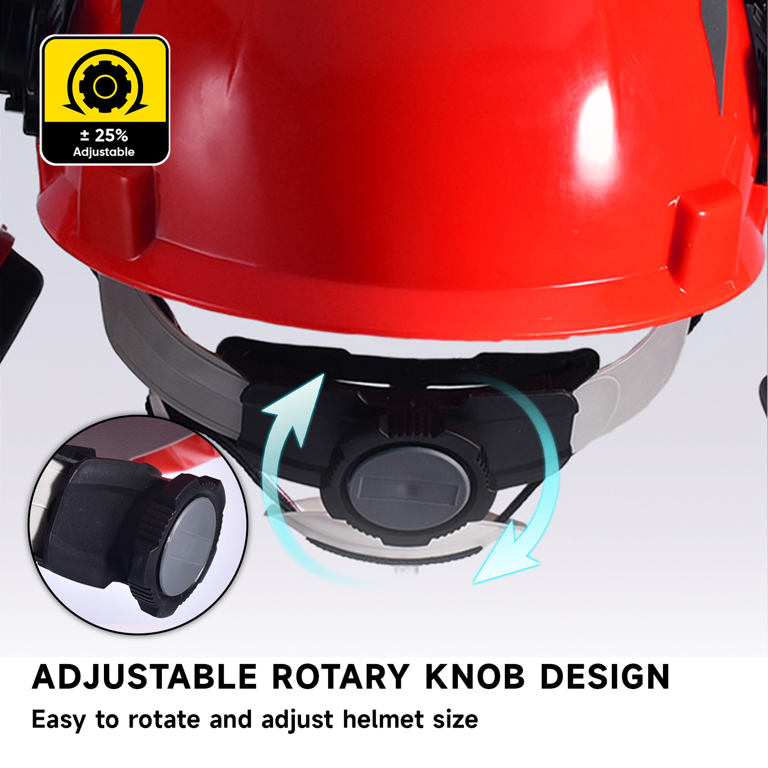 Casques de sécurité et bouclier facial et oreilles M-5009 Red