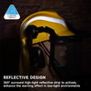 Casques de sécurité de protection du bouclier facial M-5009 Jaune