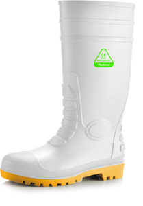 Bottes de pluie lourdes W-6038 Blanc