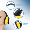 Annulation du bruit Muffes de l'oreille de protection auditive EM-5003 Jaune