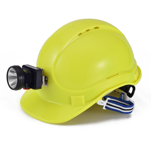 Casque Construction HAT HAUT ABS CE CASHETS DE SÉCURITÉ APPROUVÉE W-018 Jaune