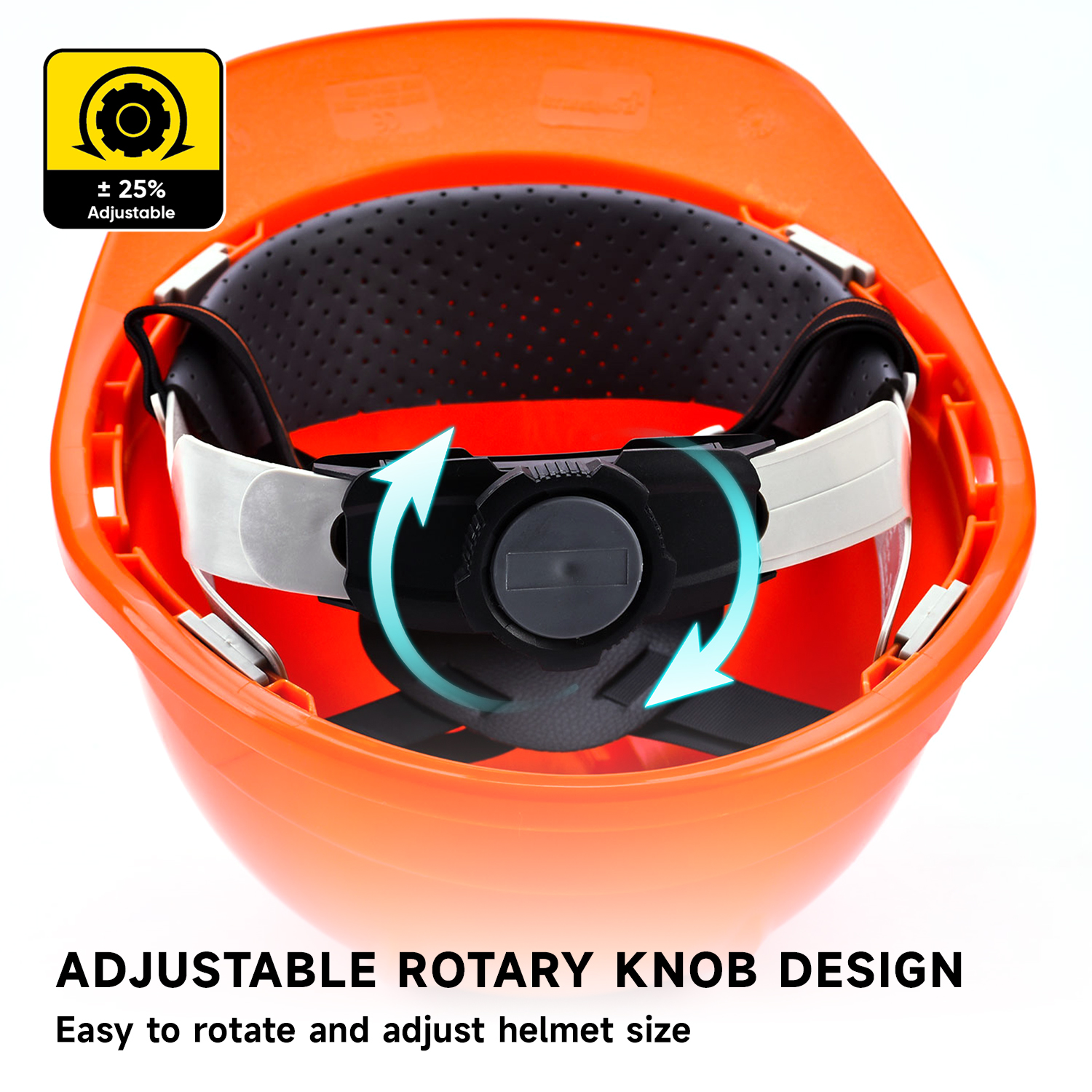 Casque de travail anti-smashing w-002 orange
