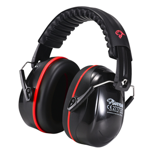 ABS Protection auditive Muffs Muffes Protective Muffs Ready Stock FM-1B Red