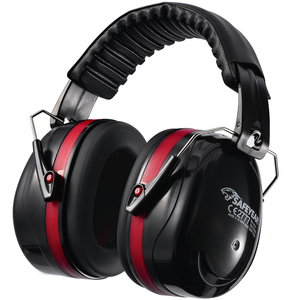 Muffs d'oreille protectrice de l'abse de stock prêt EM-5002 Rouge