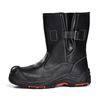 Toe composite doublé de fourrure Boots de travail élevés d'hiver
