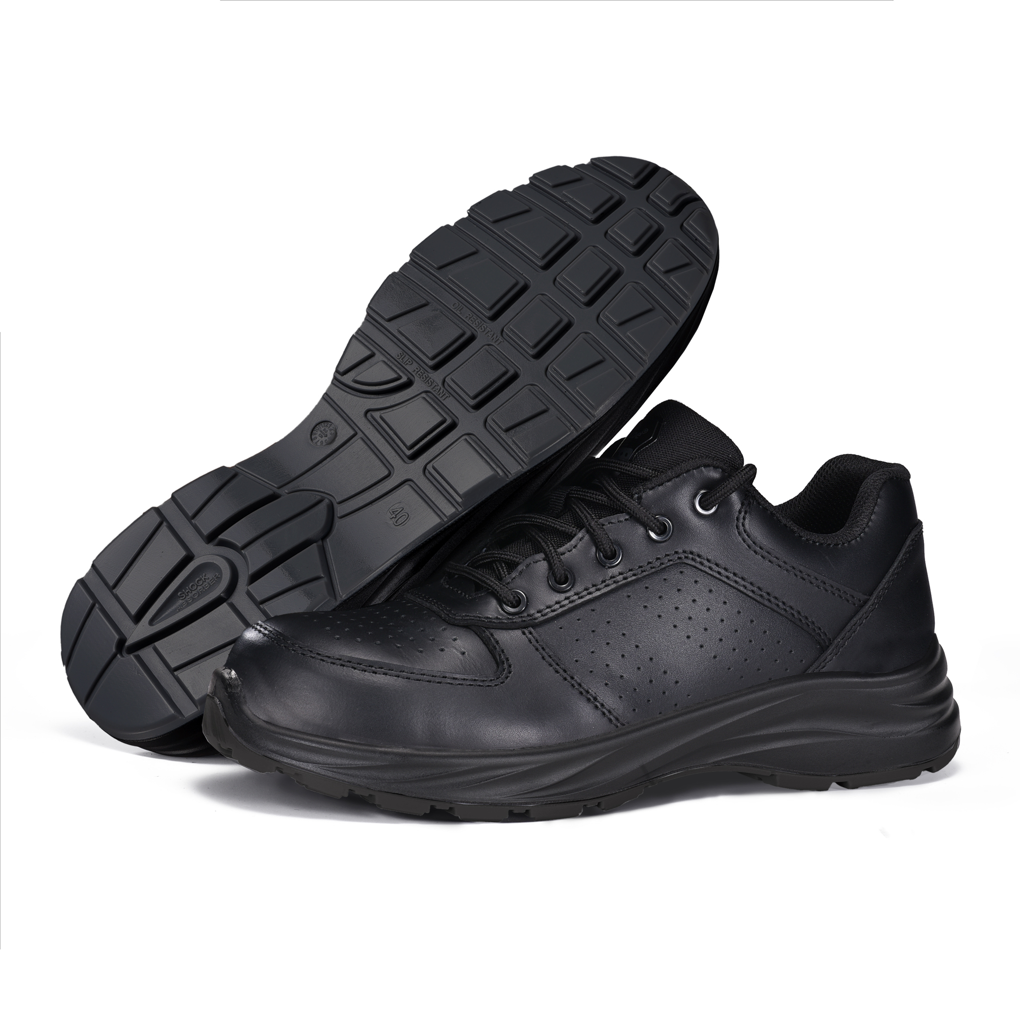 Chaussures de travail léger pour l'ingénieur et le gestionnaire et exécutif avec un ingénieur L-7328 à orteil composite L-7328