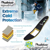 Semelles orthotiques antibactériennes hivernales chaudes pour les bottes de travail J-017