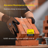 Gants de travail de construction Gants de travail de sécurité résistants aux coupures PD8045 Marron