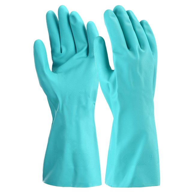 Gants de travail résistants aux produits chimiques FL-0056 Vert
