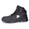 Lacet-up à lacets à lacets à lacets à basse coupe Toecap Work Trainers Hommes et femmes M-8571 Orange