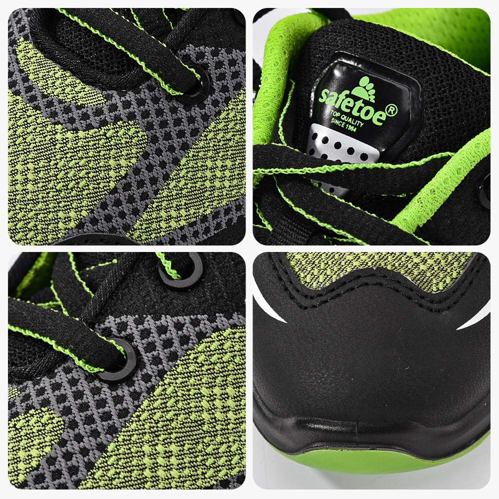 Baskets de sécurité Sports Design L-7501 Vert (Vitesse)