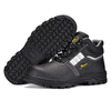 Bottes de sécurité résistantes aux acides chimiques Proof acide avec capuchon d'orteil en acier M-8027RB