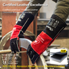 Gants de soudage en cuir pour MIG/TIG | Protection thermique (EN 407) FL-1023