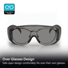 Lunettes de sécurité OTG qui s'adaptent aux lunettes de vue | ANSI Z87.1 et EN166 SG035