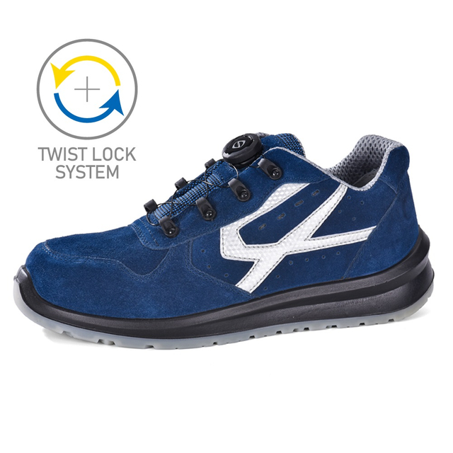 Chaussures de sécurité sportives sans métal avec fermeture TLS L-7328