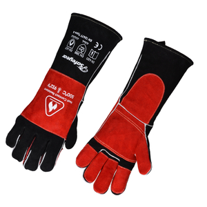Gants de soudage laser Gants de chauffage en cuir FL-1026