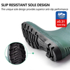 PVC Bottes de pluie de gomme W-6036 VERT