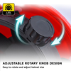 Casque de sécurité rouge pour la construction W-036